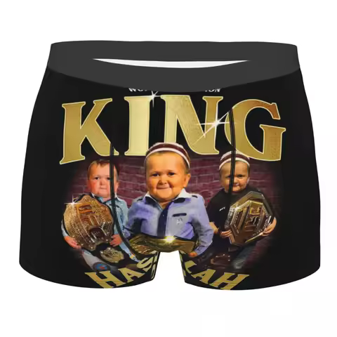 King Hasbulla Boxer Shorts For Homme 3D Printed Male Funny Hasbullah Underwear Panties Briefs Breathbale Underpants