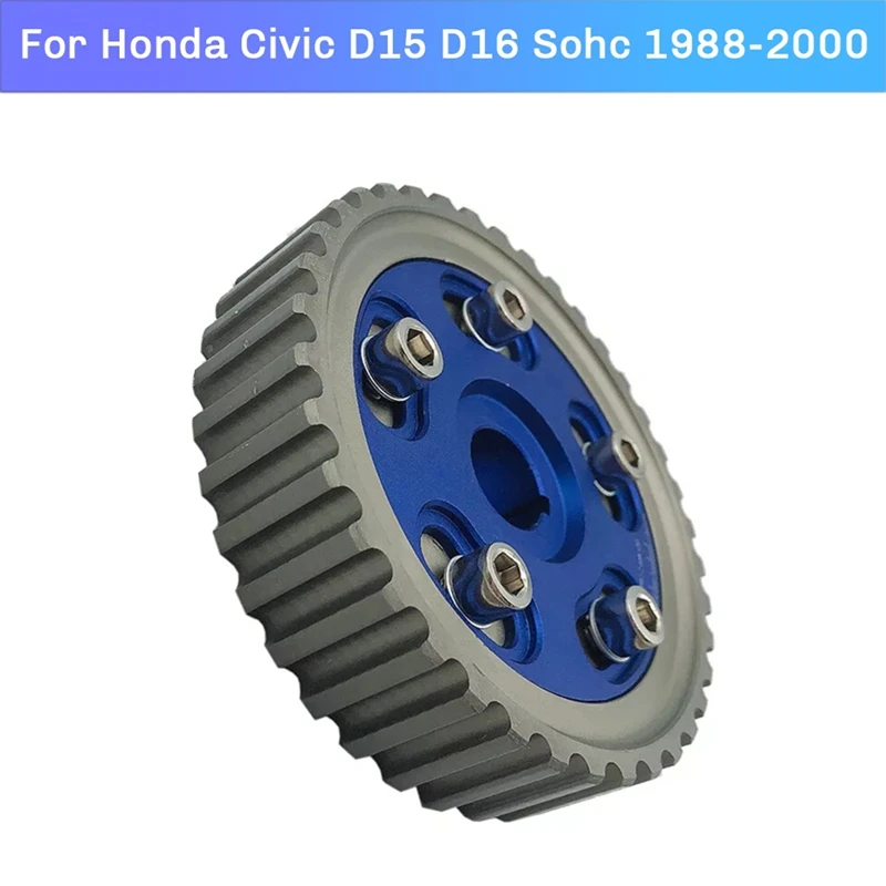 

For Honda Civic D15 D16 Sohc 1988-2000 Adjustable Racing Cam Gear Timing Gear