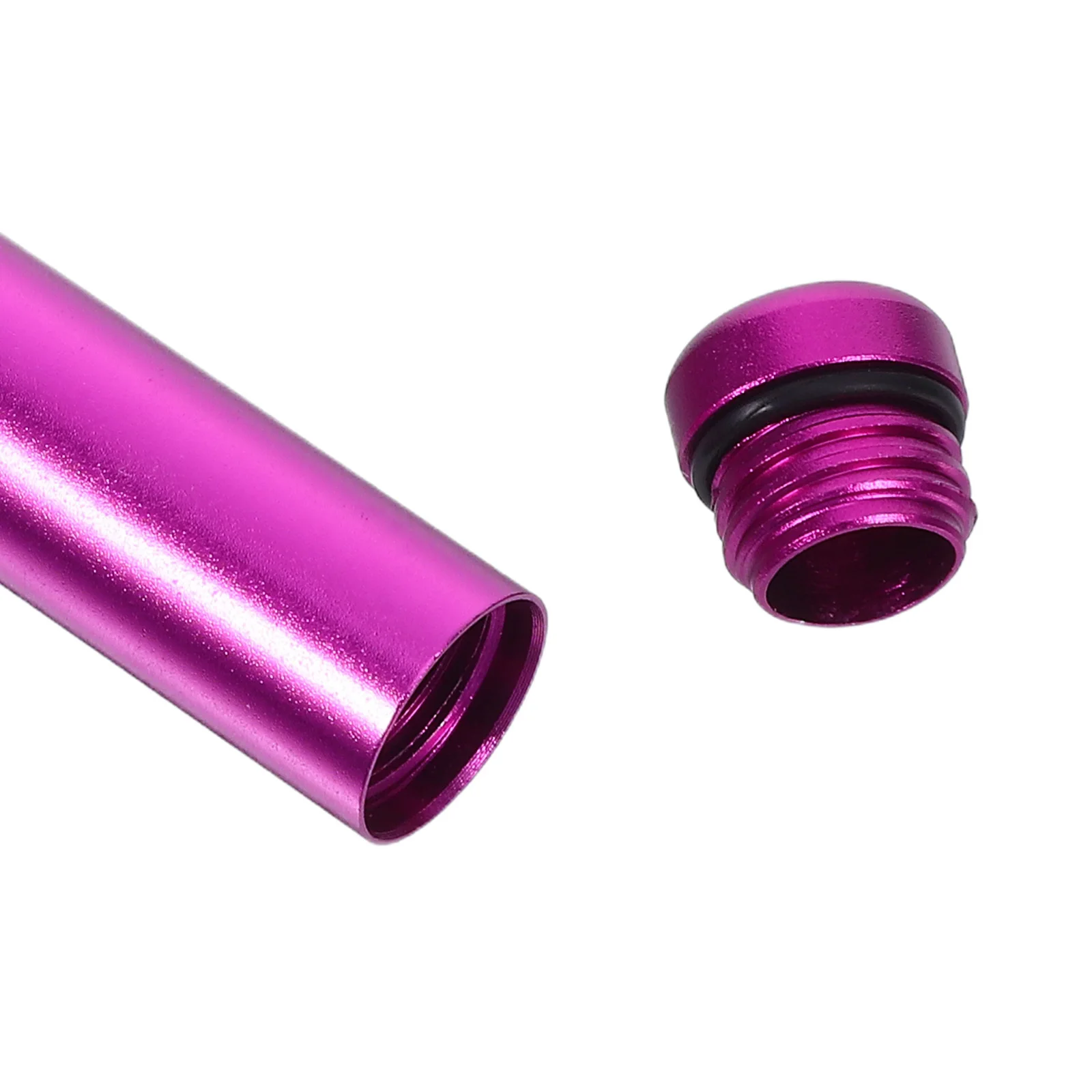 2pcs Aluminum Alloy Storage Tube Hidden Waterproof Container For Portable Travel Safe Cases Lockable Cash Box