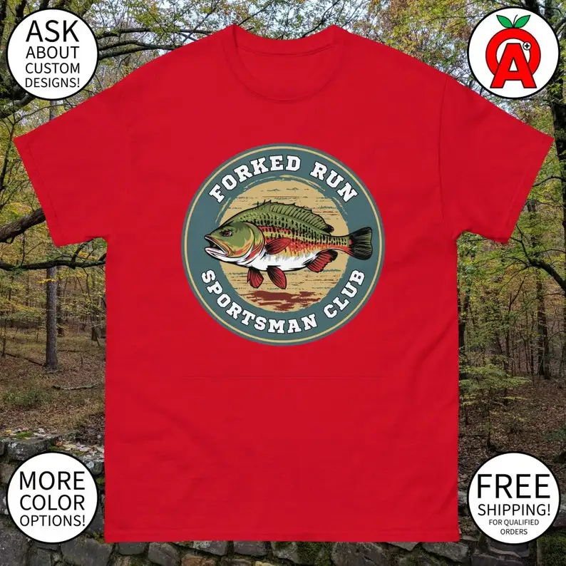 Forked Run Sportsman Club Custom Products Fishing, Hunting, and Shooting Unisex Shirt