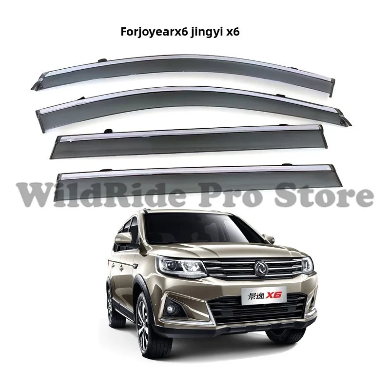

1 set specifically designed for Dongfeng Fengjing X6 Joyear X6 injection molded rain guard window rain visor Fengxing SX6 rain d