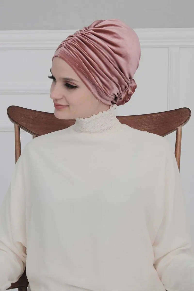 Caixa de rosa de osso de veludo