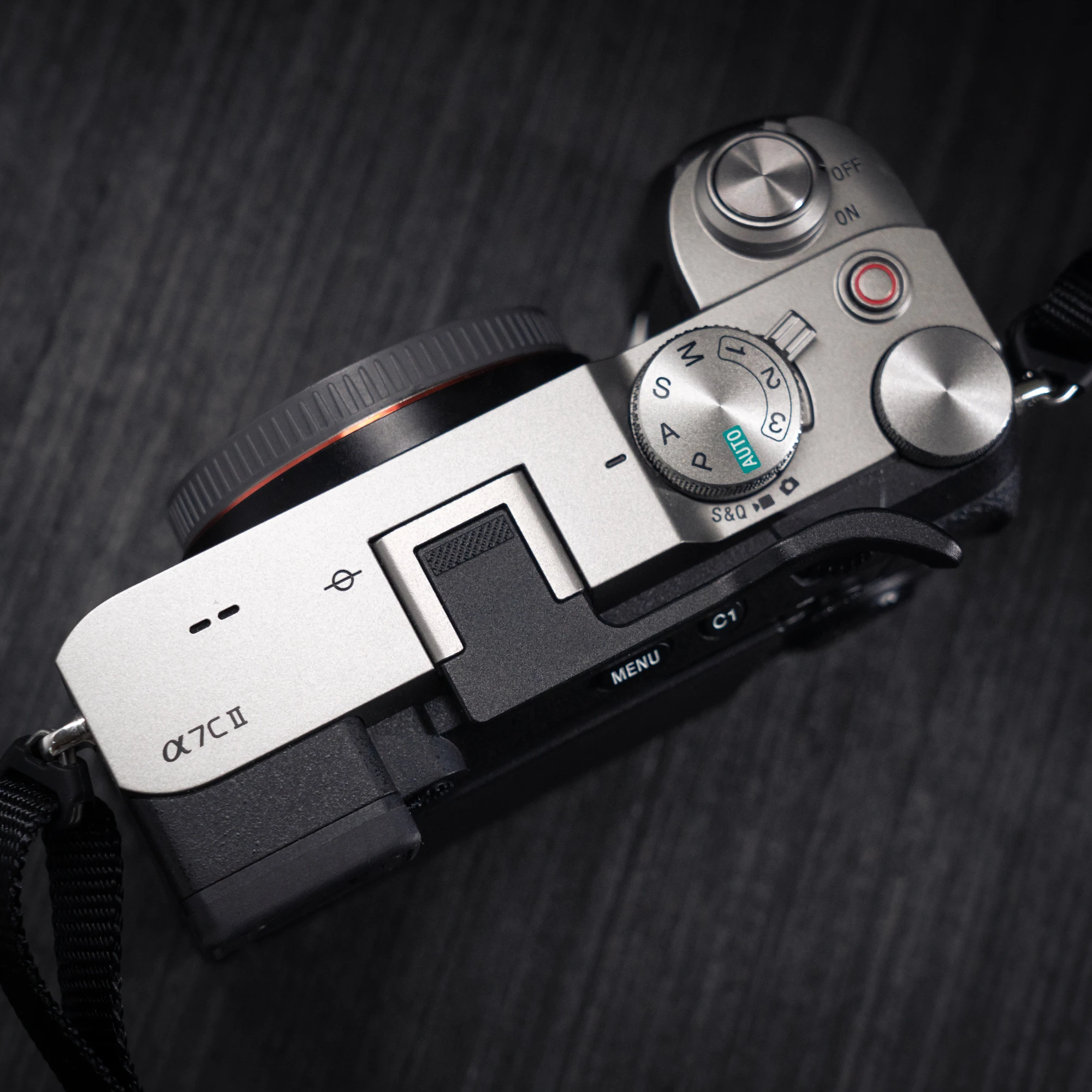 Aluminium Metall Blitzschuh Daumen-Up Blitzschuh Daumen-Up Grip für Sony A7C2 A7CR A7C Kamera Handgriff – Detail 13