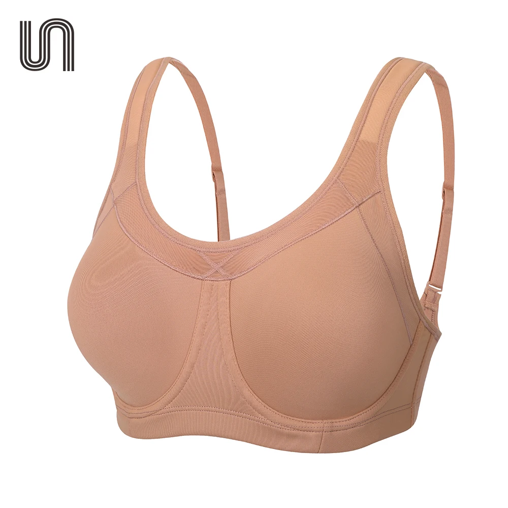 

Women's Underwire Sports Bras High Impact Full Coverage Bounce Control Removable Pads Workout Bras