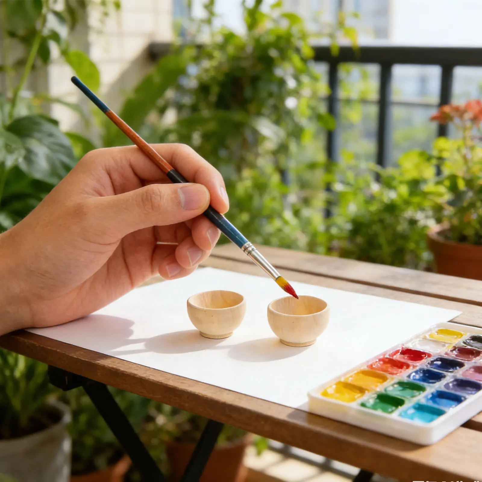 

10 шт. креативных деревянных чаш для творчества, натуральные, неокрашенные, с гладкой поверхностью, для декора дома, свадеб, вечеринок и фестивалей