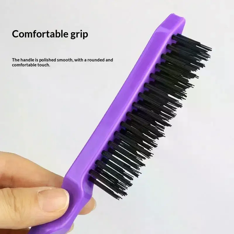 Pro Pointed Tail Salon Hairdressing Styling Anti-static Comb Hair Brush Steel Needle Rat Barber Accessories