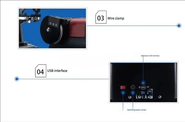 Tennis badminton badminton racket with top smart computer automatic wire winding machine