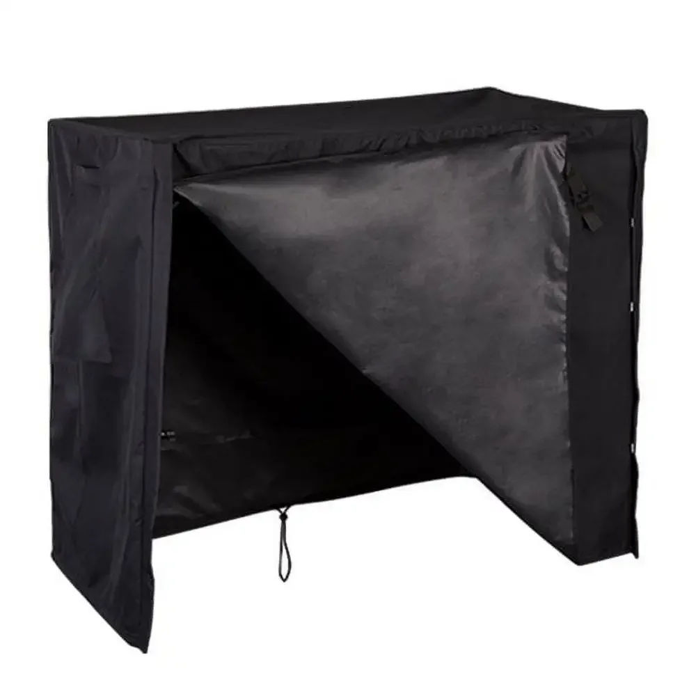 

Heavy Duty Waterproof Log Rack Cover 4ft 600D Oxford Outdoor Firewood Storage Zipper Hook Loop Tape Vents Snap-on Buckles