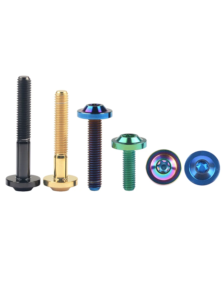 AliExpress WEIQIJIE Weiqijie Titanium Bolt M5/M6/M8x10 12 15 20 25 30 35 40 50 60 70mm Torx Head Screw for Bicycle & Motorcycle Assembly Fasteners
