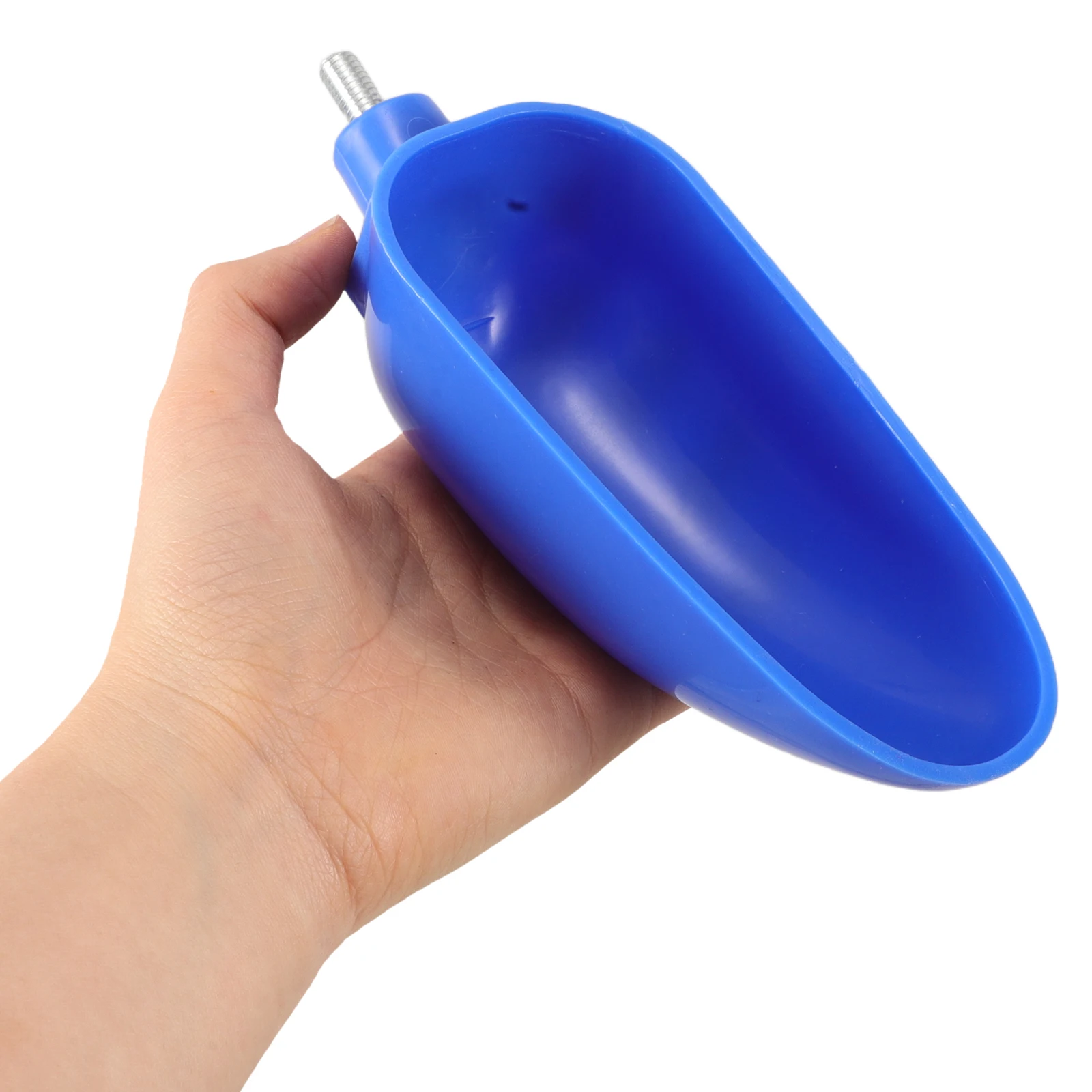 

Multifunctional Bait Thrower Device Replaceable Scoop Head Durable Plastic Bait Scoop Portable Outdoor Fishing Tool Lure Feeding