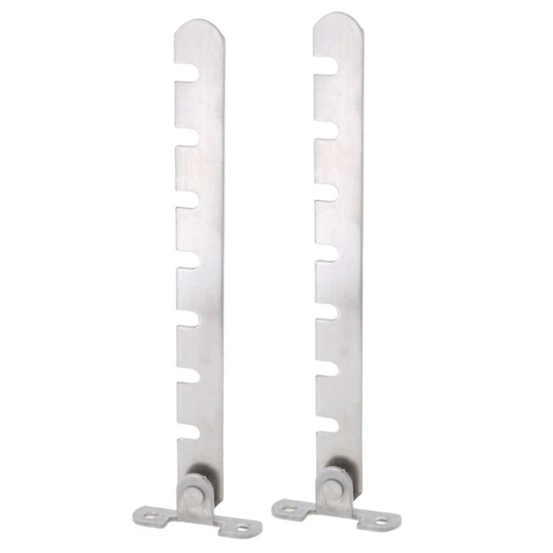 

581C 2Pcs Stainless Steel Adjustable Window Safety Lock Tilt Control Window Stopper for Adjusting Window Opening