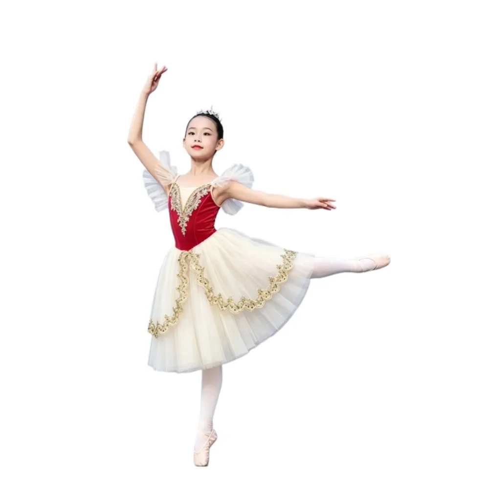 

Stage Ballet Dress Ballet Leotards for Women Clothes Adult Dance Wear Kids Clothes Girls Dress Dance Costume Performance Costume