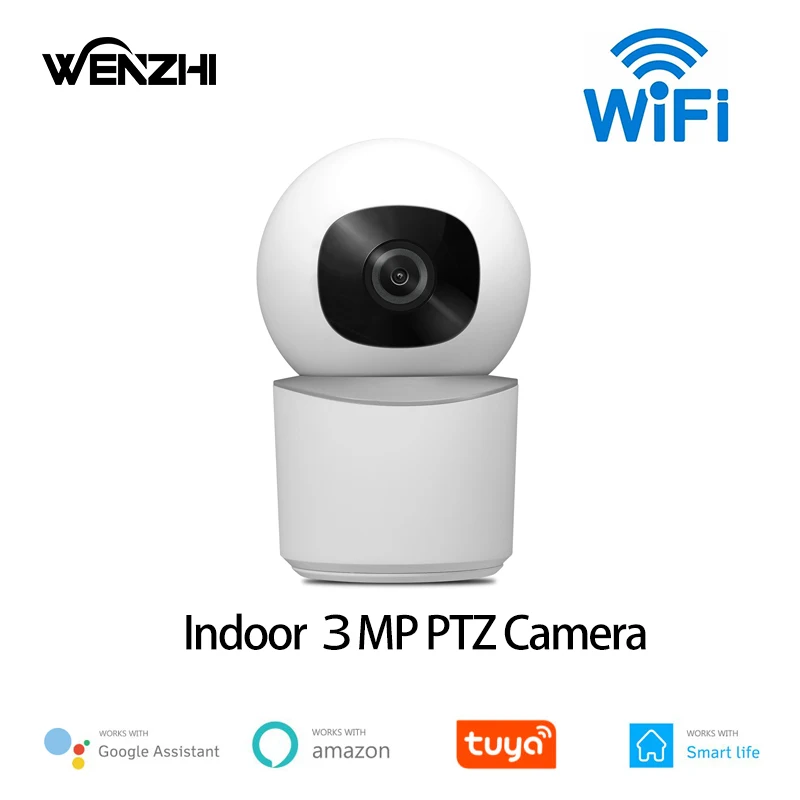 

Wifi Ip Camera Wireless Home surveillance HD Video Indoor House interior Monitor Security And Protection Alam Tuya Smart Life