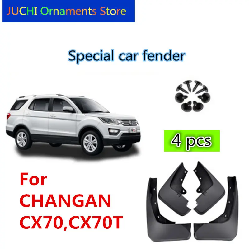 

Car Fender Mudguard Splash Flaps Mud Guard Mudflap Accessories for CHANGAN CX70, Changan cx70T