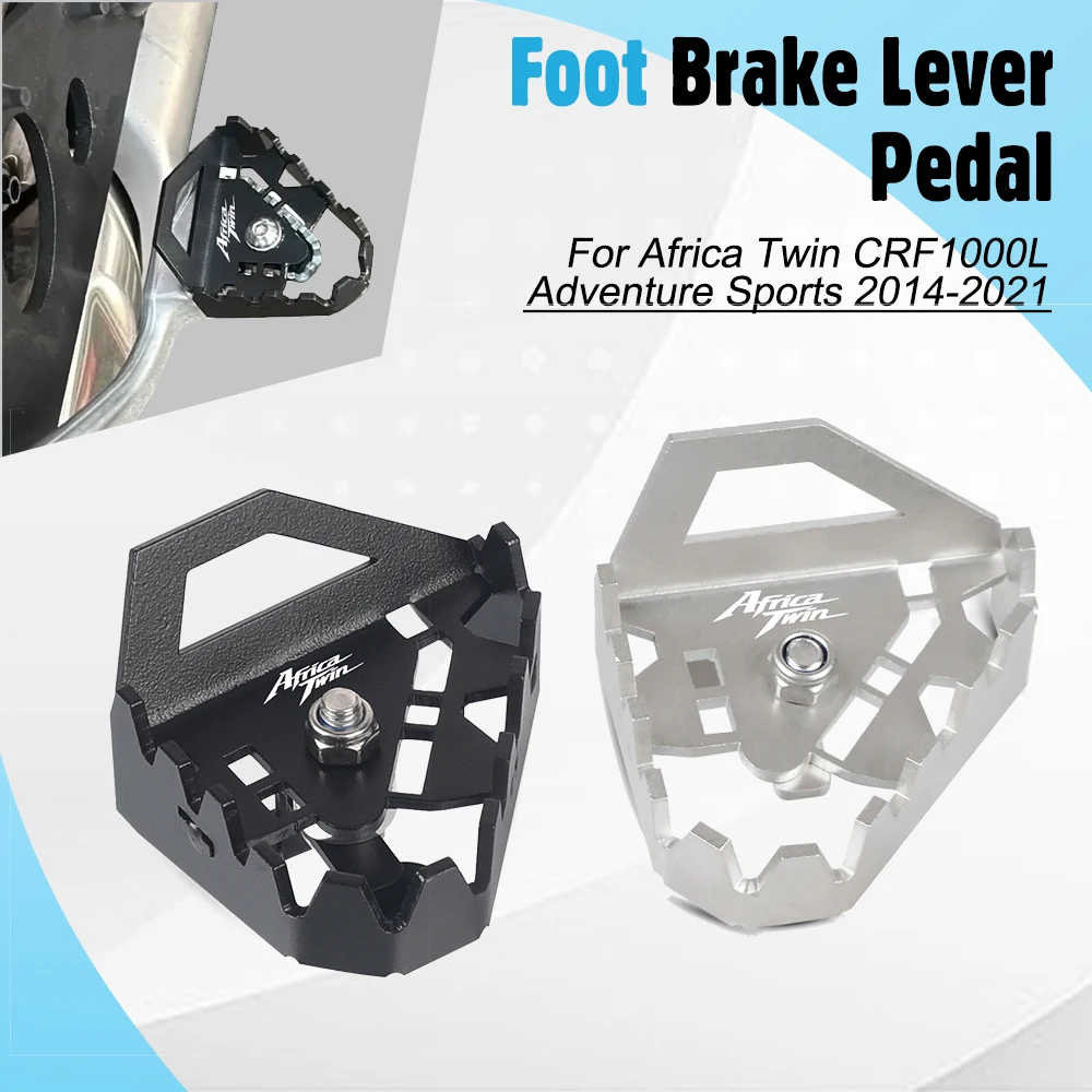 

Brake Pedal Step Tip Plate Pad Cover Anti-skid Brake Pad Cover For Honda Africa Twin CRF1100L CRF1000L Adventure Sports 2014-21