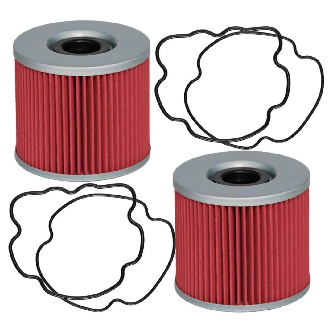 2 filtros de aceite HF133 para Suzuki GS250 GS400 GS425 GS550 GS550D GS550E GS550L GS750 GSX750 GS850GL GSX750 GS1000GL GS1000 KN133