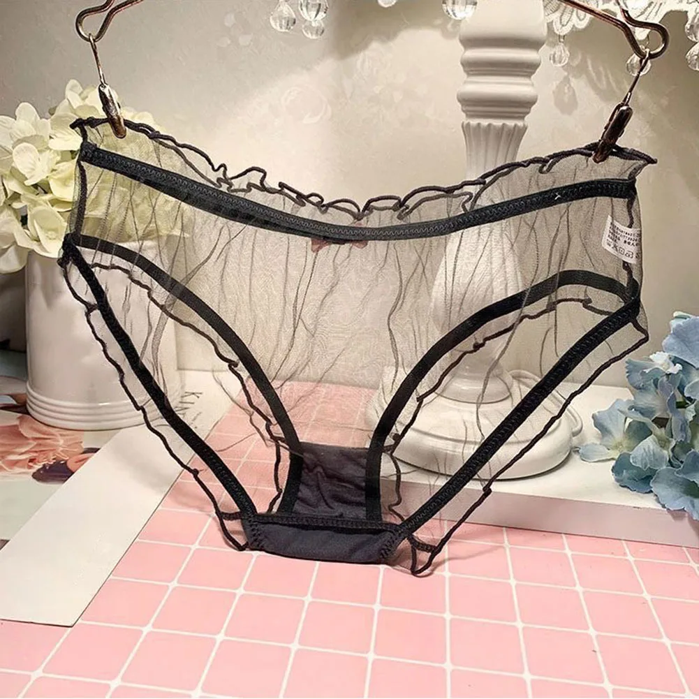 

Lace Knicker Sexy Lingerie Female Moderate Elasticity Polyester Fabric Regular Length Spring Summer Autumn Winter