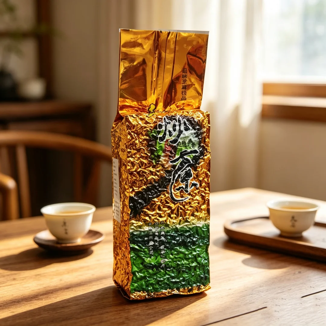 250g High Quality Tie Guan Yin tea Packaging Bag Dongding Ginseng Black Alishan Milk oolong tea Packing Bag
