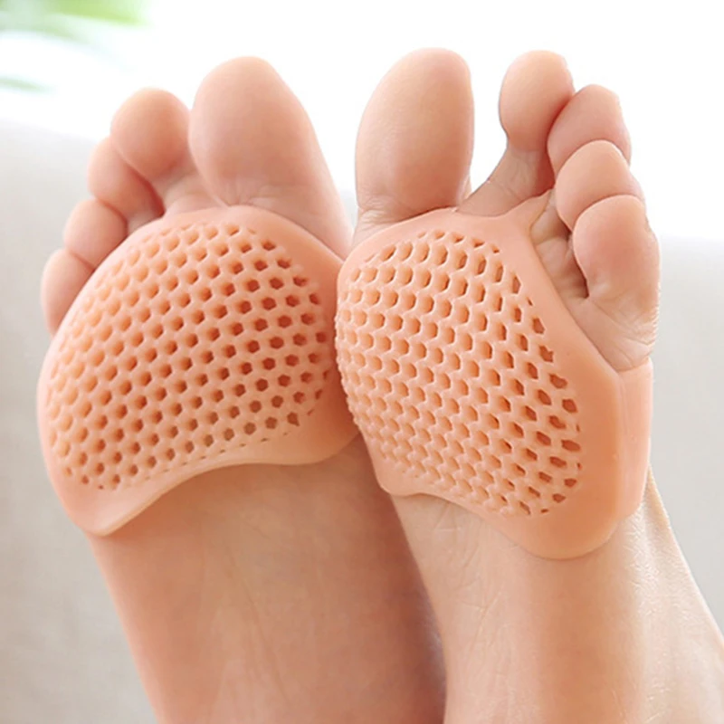 Protectores de silicona para el talón, almohadillas de metatarso, almohadilla de Gel para el antepié, fascitis Plantar, alivio del dolor de pies, prevención de ampollas para hombres y mujeres