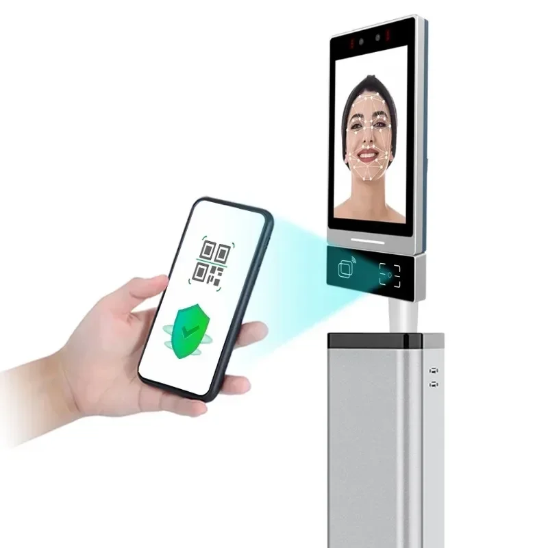 Perangkat Wajah Biometrik Waktu Attenda Teropong Live Scan Pengenalan Wajah Modul Oem Dengan Rfid