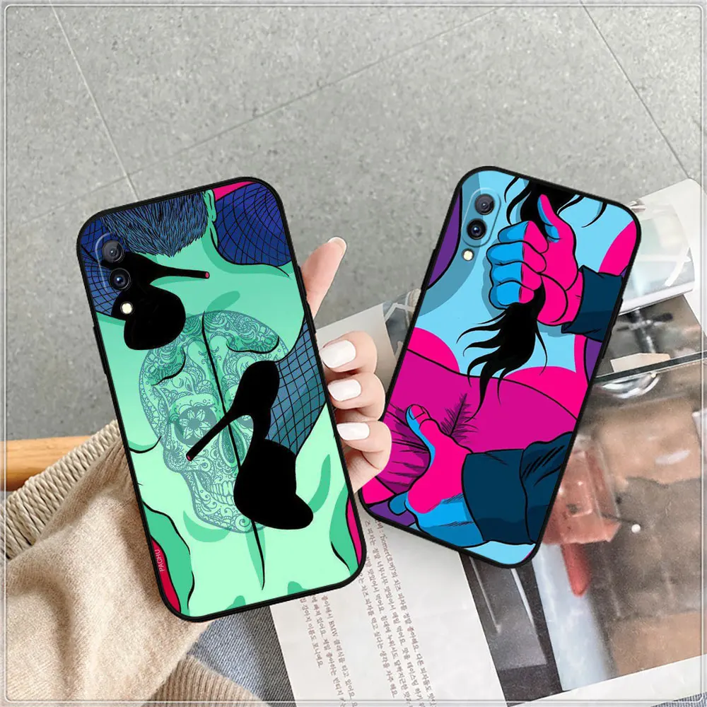 Sexy lady Red lips Girls Bikini Case For VIVO Y97 Y93 Y91 Y91C Y85 Y83 Y81 Y79 Y78 Y77 Y76S Y75 Y72 Y71 Y69 Y67 Y66 Y55S Cover