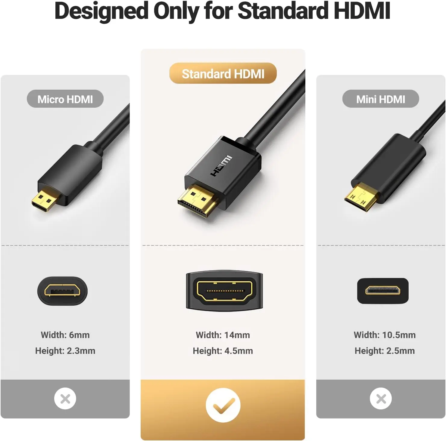 HDMI 2.0 Extension Cable 4K 60Hz HDMI Male to Female Extension Cord 4K HDMI Port Saver Extension HDMI Cable for PS5 Xbox PC HDTV - view 3