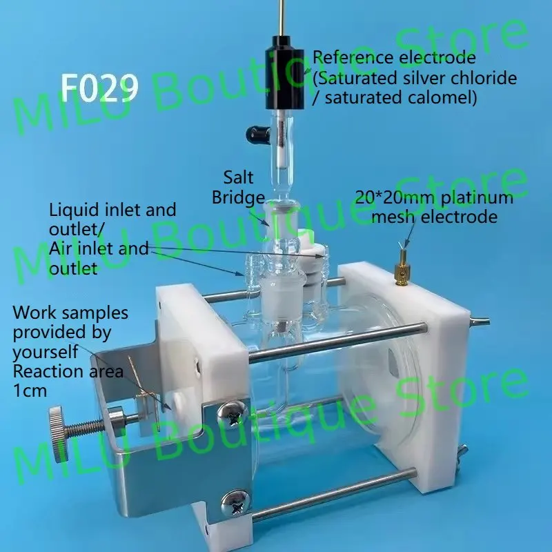 F029 single-layer/F030 double-layer temperature controlled flat plate corrosion test electrolytic cell