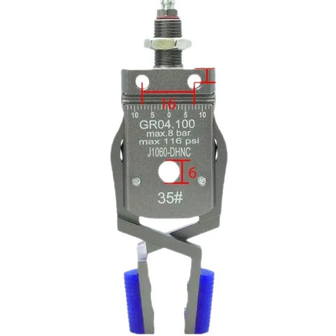 リバースクランプ インナーサポートクランプ ENC/DHNC 空気圧巻き込み検出 調整可能な開口部成形機クランプ