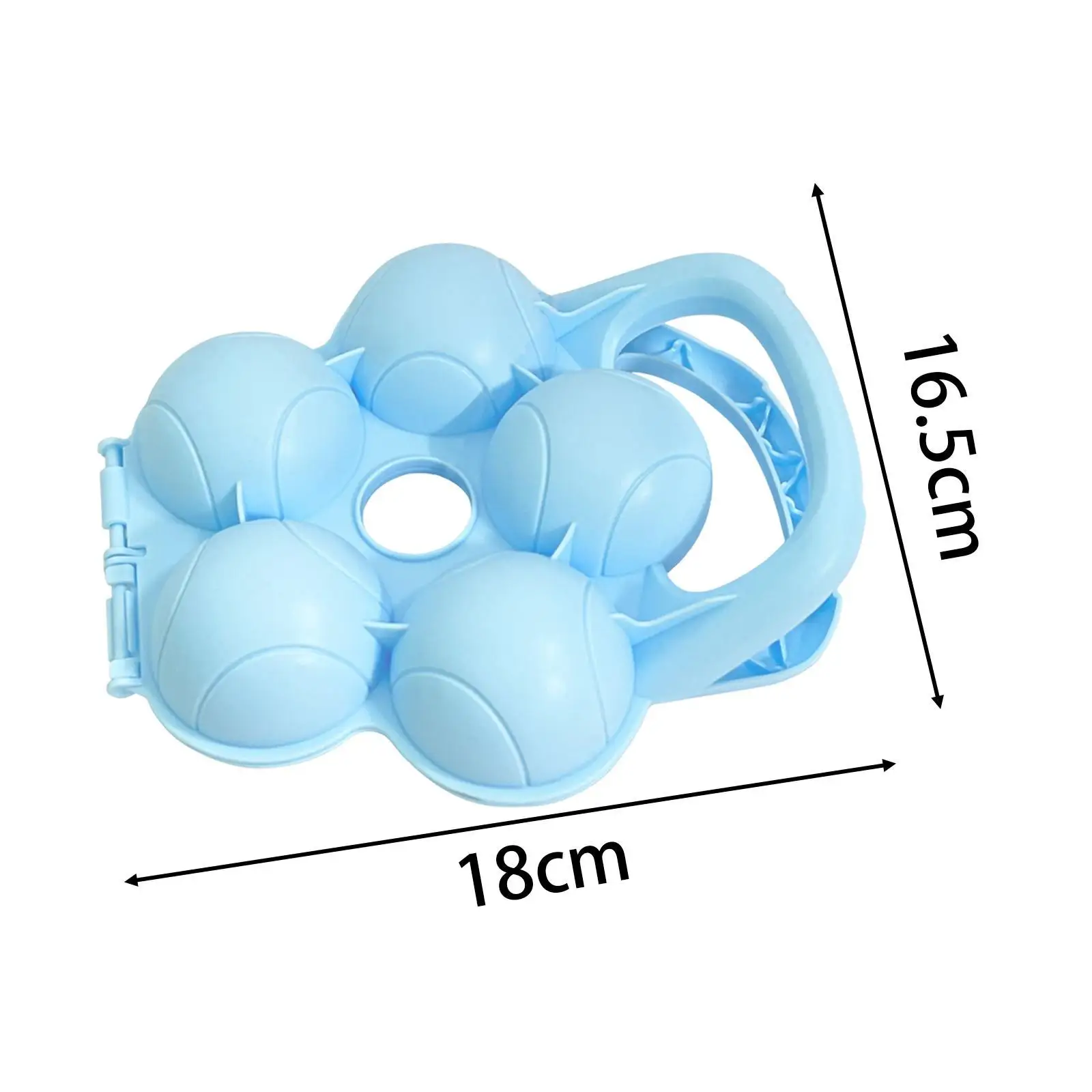 Fabricante de bola de neve ferramenta fabricante de bola crianças ferramentas de praia 5 bola de neve brinquedos de praia