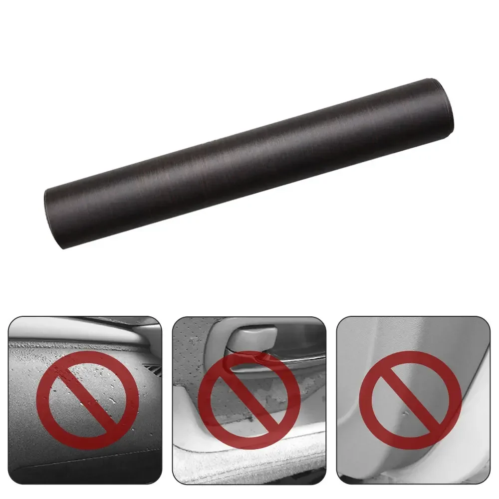 30x100cm Holzmaserung Vinyl-Folie Glänzende Autoaufkleber Selbstklebende Fahrzeuginnendekoration Universelle Auto-Accessoires – Detail 2