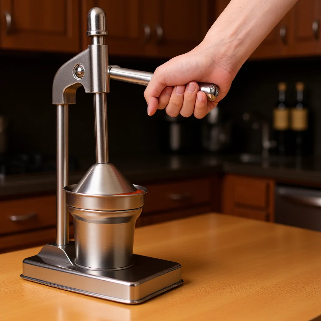 

Manual Juicers Oranges Lemons Pomegranates Stainless Steel Squeezer Hand Press Fruit Juice Extractor Home Kitchen Tools