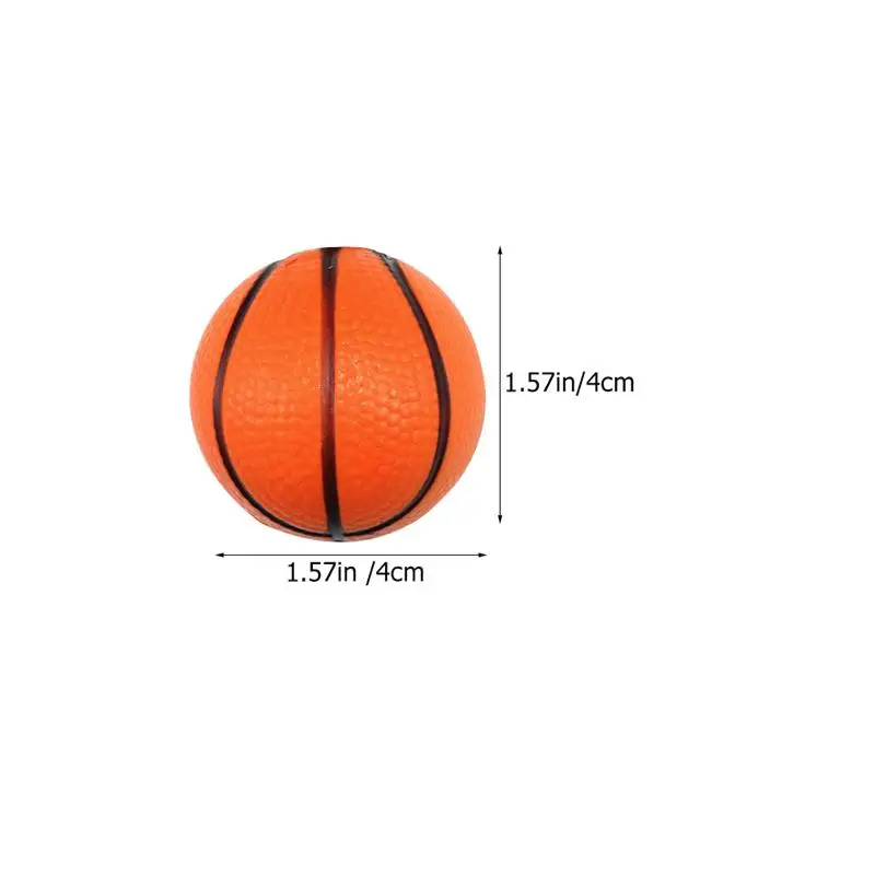 6-30Pcs bambini morbidi mini giocattoli da basket palla antistress morbida schiuma di gomma spremere palle giocattoli per bambini bambini