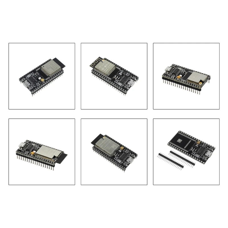 

ESP-WROOM-32 Development Board, ESP-32S Module Chip Wifi+BT+BLE MCU WiFi Bluetoothcompatible Microcontroller Process Dropship