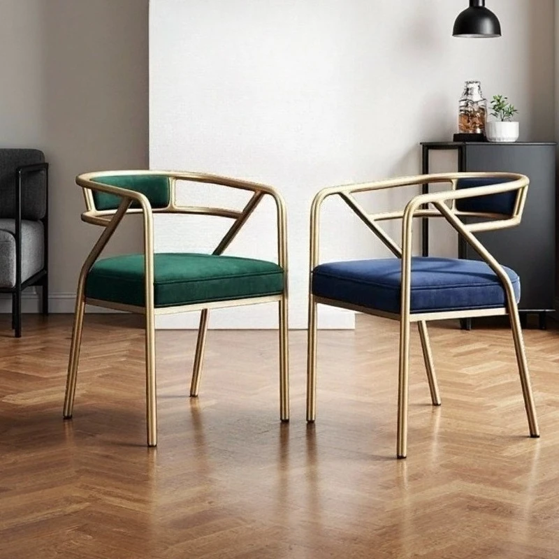 Nordic Leisure Office Chairs,Luxury Dining Chairs,internet Famous Makeup Chairs,wrought Iron