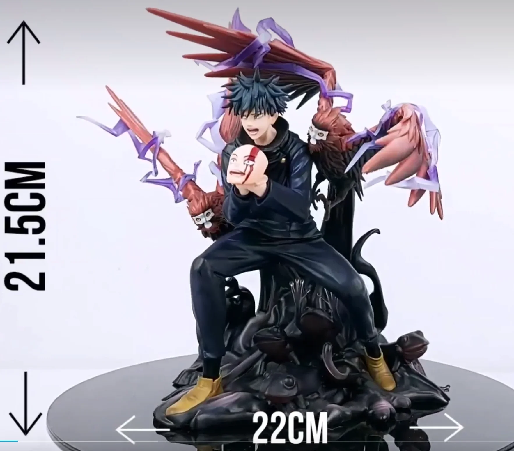 ตุ๊กตา Bandai Figuartszero Jujutsu Kaisen GTO suguru Yuji itadori อนิเมะต้นฉบับโมเดลของเล่นชุดตุ๊กตาแอ็กชันพีวีซี