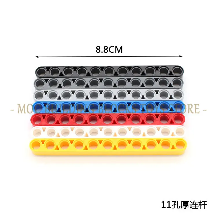 20pcs/bag MOC Technology 32525 Liftarm Thick 1x11 Bricks Model Building Blocks Creative Parts Accessories Combination Mechanical