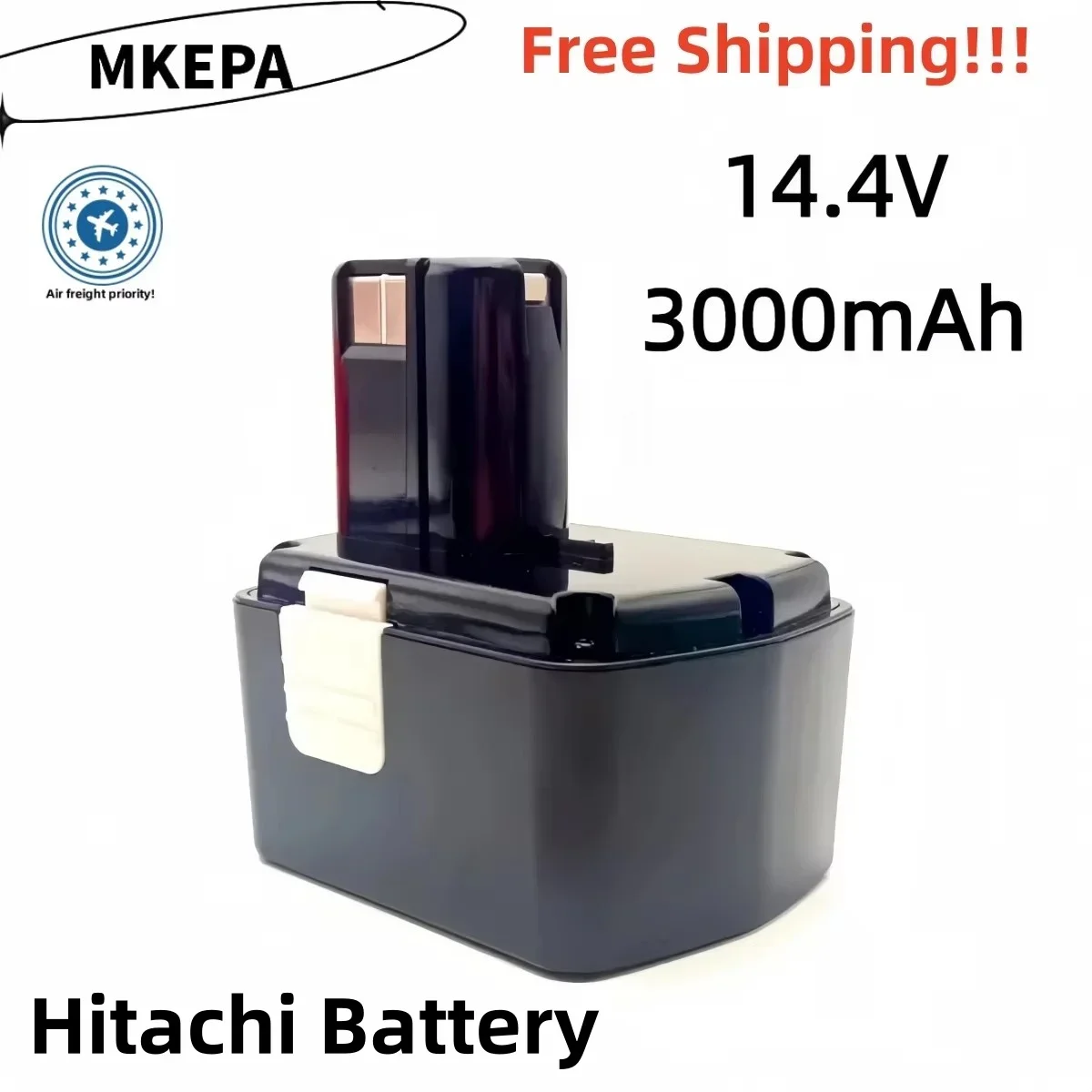 14.4V 3000mAH Hitachi EB1414S EB14B EB1412S Rechargeable Battery EB14S DS14DL DV14DL CJ14DL DS14DVF3