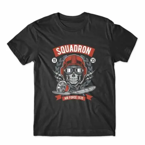 Squadron Air Force 1935 T-Shirt 100% Cotton Premium Tee NEW