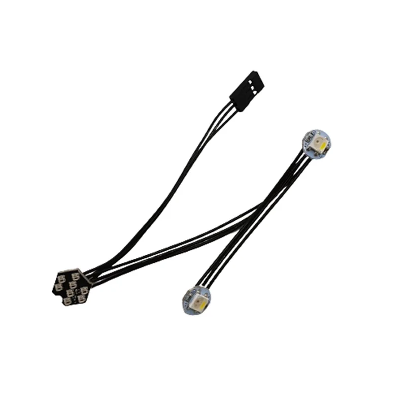 Voron2.4 Trident 3D-Drucker Rainbow BARF NeoPixel RGBW LED-Kit für Stealthburner Toolhead-Kabelbaum PTFE-Kabelbaum