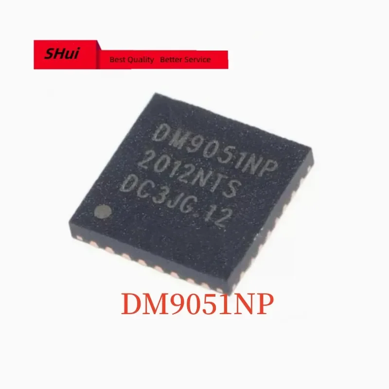 10PCS DM9051 DM9051N DM9051NP QFN32 Ethernet Microcontroller IC