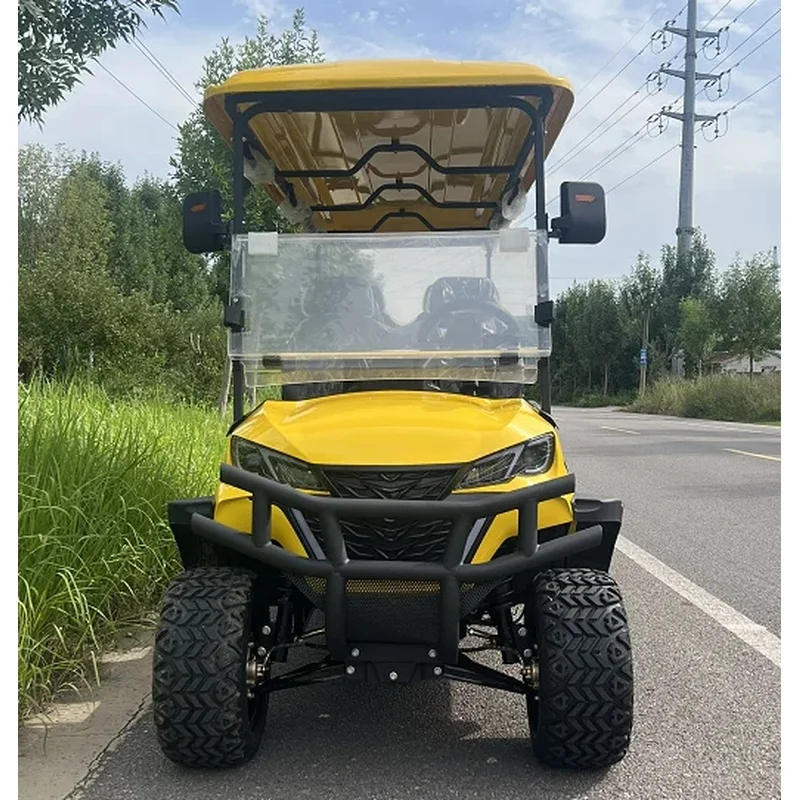 24V 60AH Lead Cart Neighborhood Resort Use-8 Seater 70-90km Range 30-50km/h CE Certified Steel