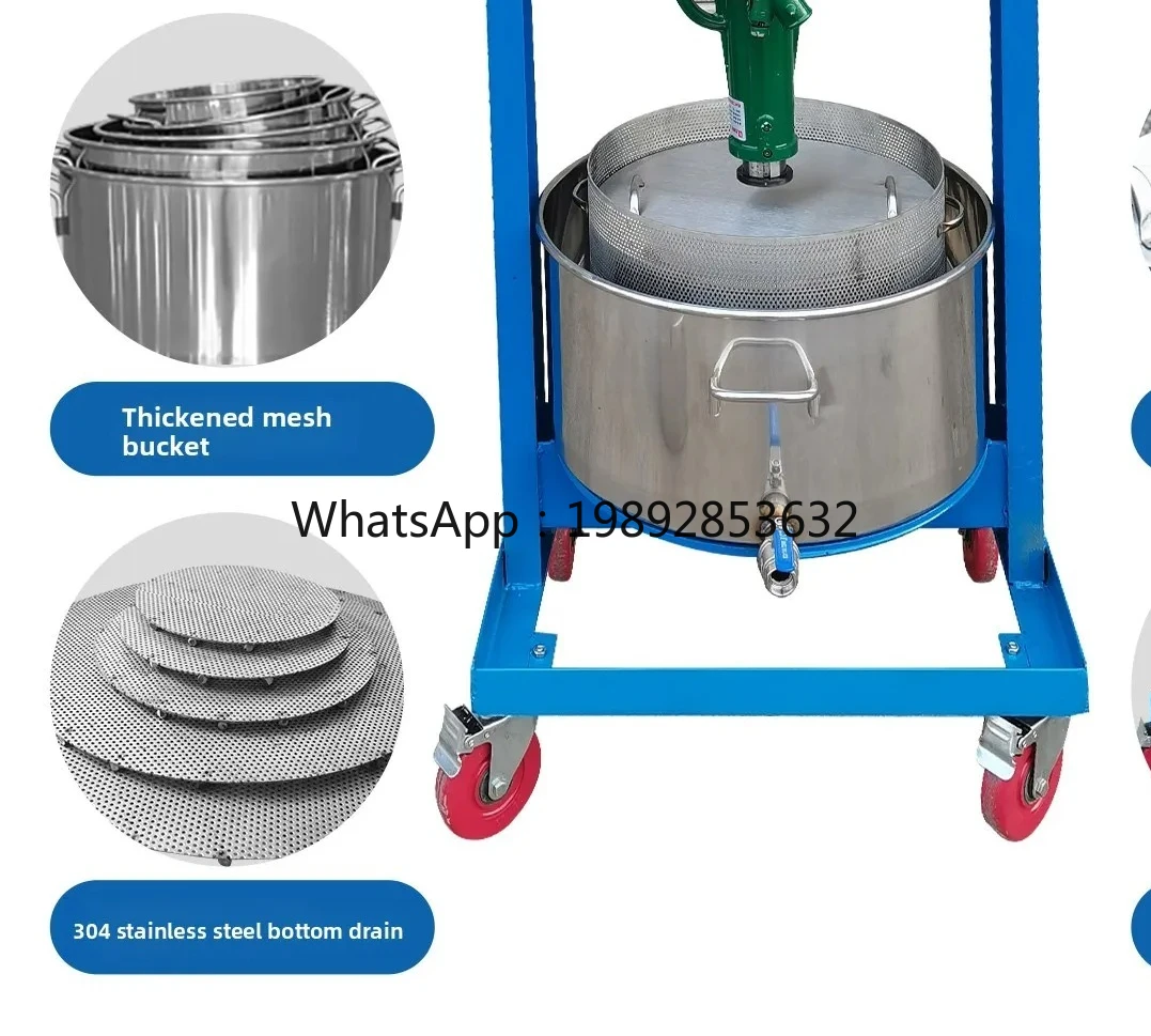 zz 0kg Top Pressure Squeezer Commercial Manual Vegetable Stuffing Water Squeezer Grape Pomegranate Juicer