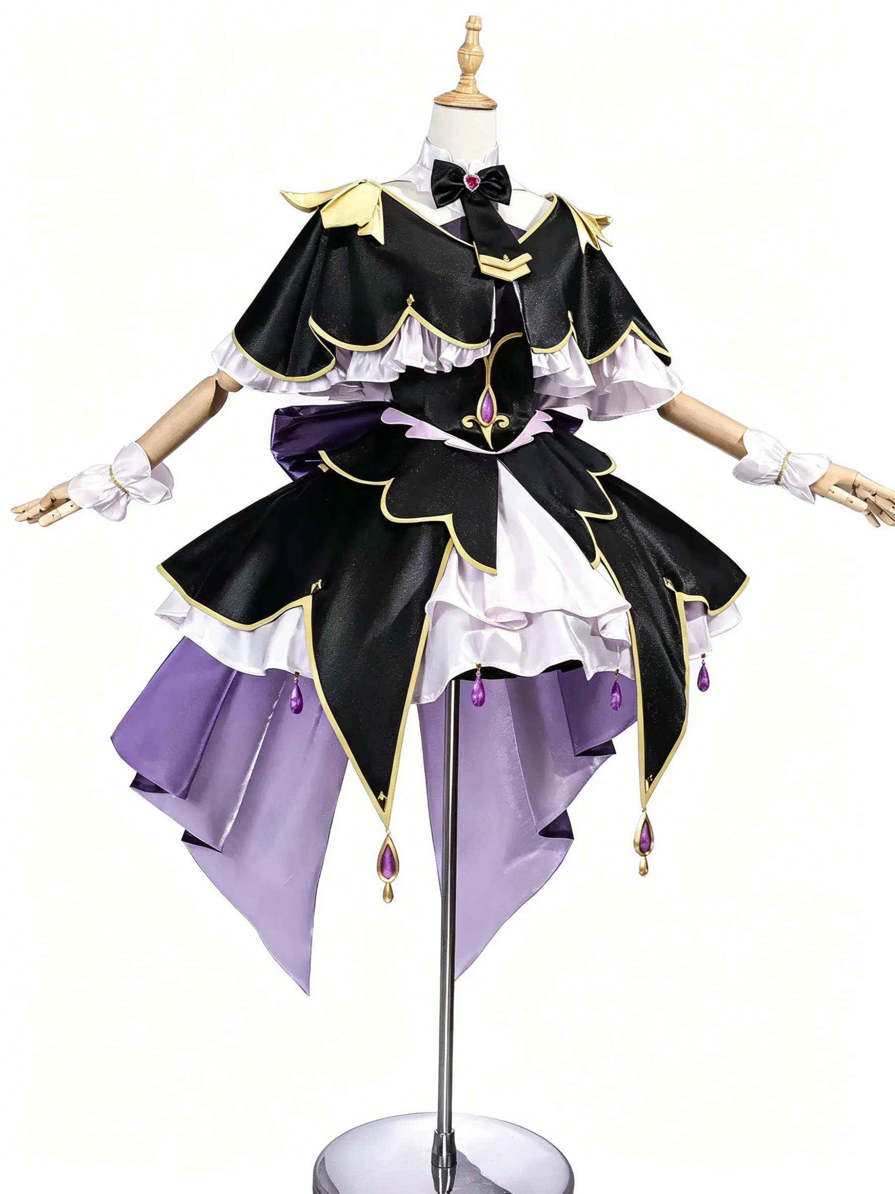 Disfraz de Cosplay de Detective Pretty Cure Mori Luluka, Estilo Anime, para Niñas y Mujeres, Ideal para Comic Con y Fiestas de Halloween