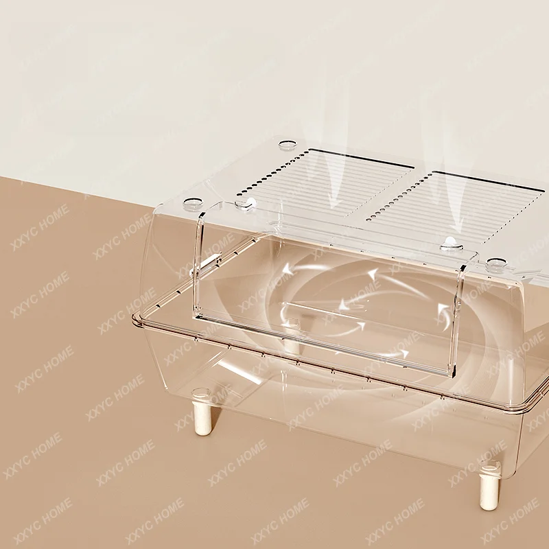 

Hamster Cage Acrylic Transparent Villa 60 Basic Cage 88 Djungarian Hamster Feeding Box Rutin Chicken House Supplies