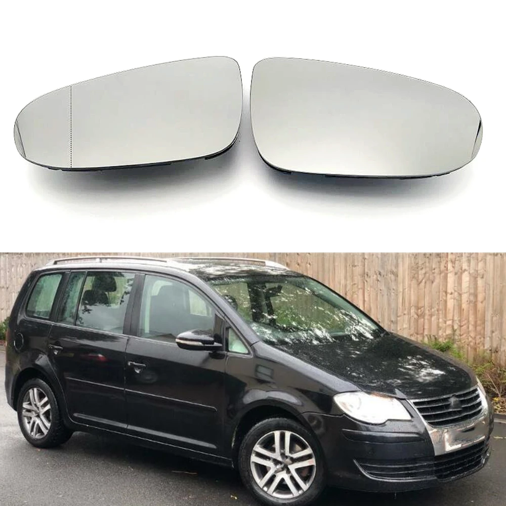 For VW Touran 2010 2011 2012 2013 2014 2015 Car-styling New Door Rear Mirror Glass Heated Left And Right Side