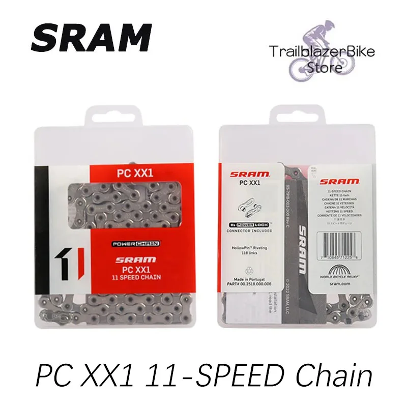 

SRAM XX1 11-Speed 11v MTB Bike Chain With Original Box 118L Links with Power Lock link bicycle accessories