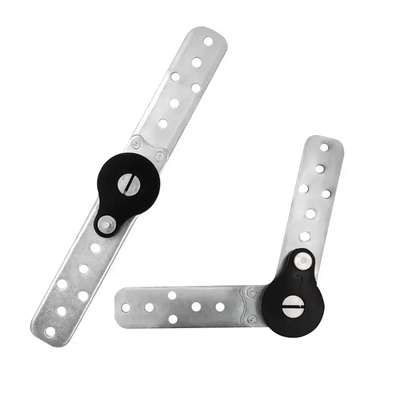 

1Pair(2pcs)/Lot Furniture Adjustable Angle Adjuster Mechanism Hinge Hardware Sofa Headrest Hinge Bed Bedding Ratchet