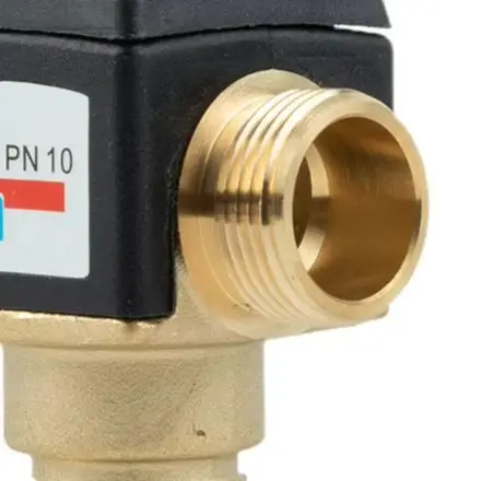 3 Way Thermostatic Mixer Valve DN20 DN25 with Scald Protection Suitable for Domestic Hot Water and Underfloor Heating