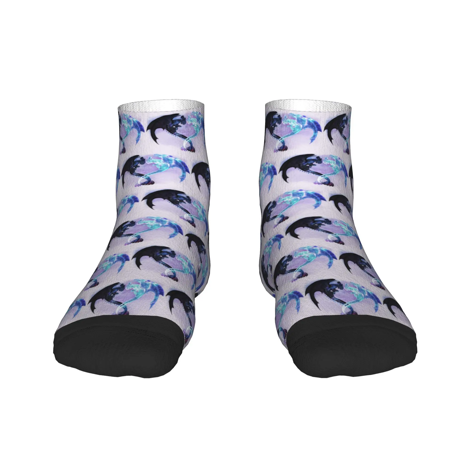 

Dragon Heart Toothless and Light Fury Socks Harajuku High Quality Stockings All Season Socks Accessories for Man's Woman's Gifts