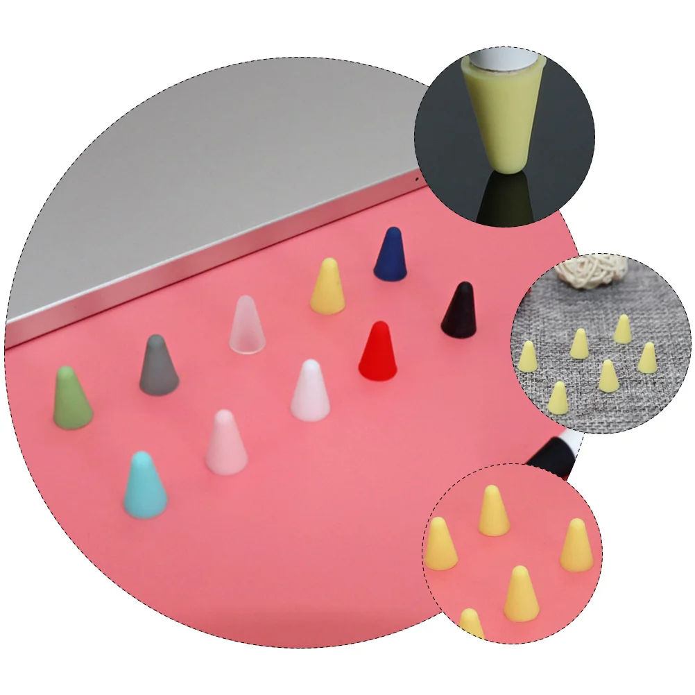 

12Pcs Nib Cover Compatible Pencil 1 2 Soft Flexible Durable Stylish Gift Professional Business Nib Writing Cover